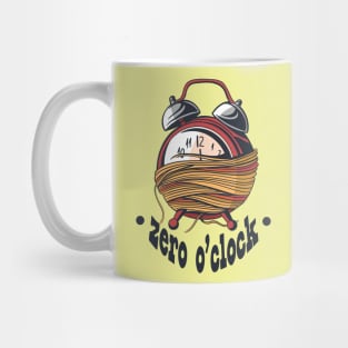 Zero O Clock Time Clock Mug